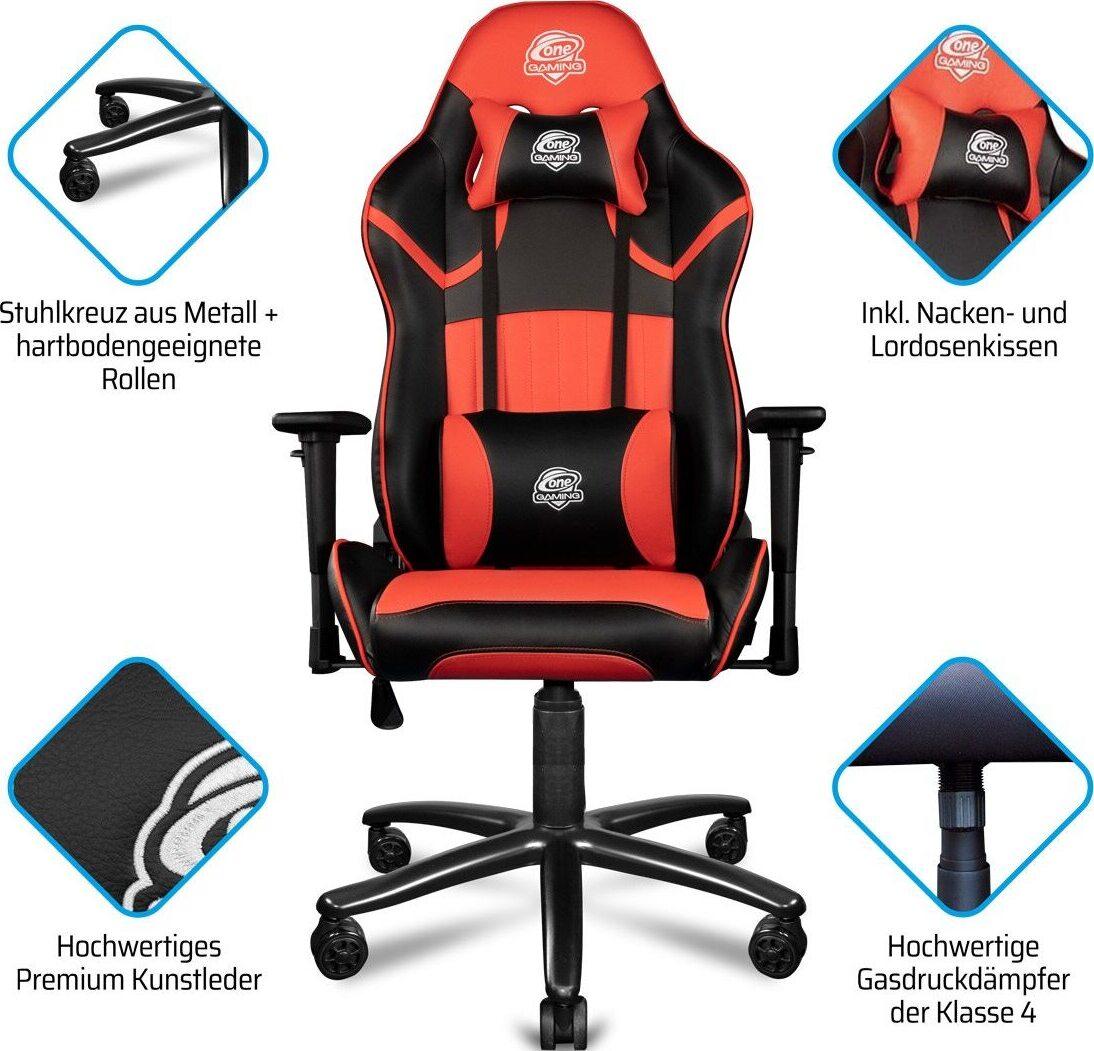 Gaming Stuhl ONE GAMING Chair Pro Red