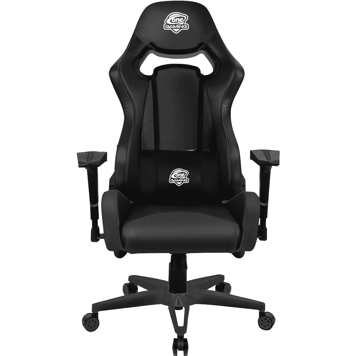 B-Ware Gaming Stuhl - ONE GAMING Chair Ultra BLACK Full Leather