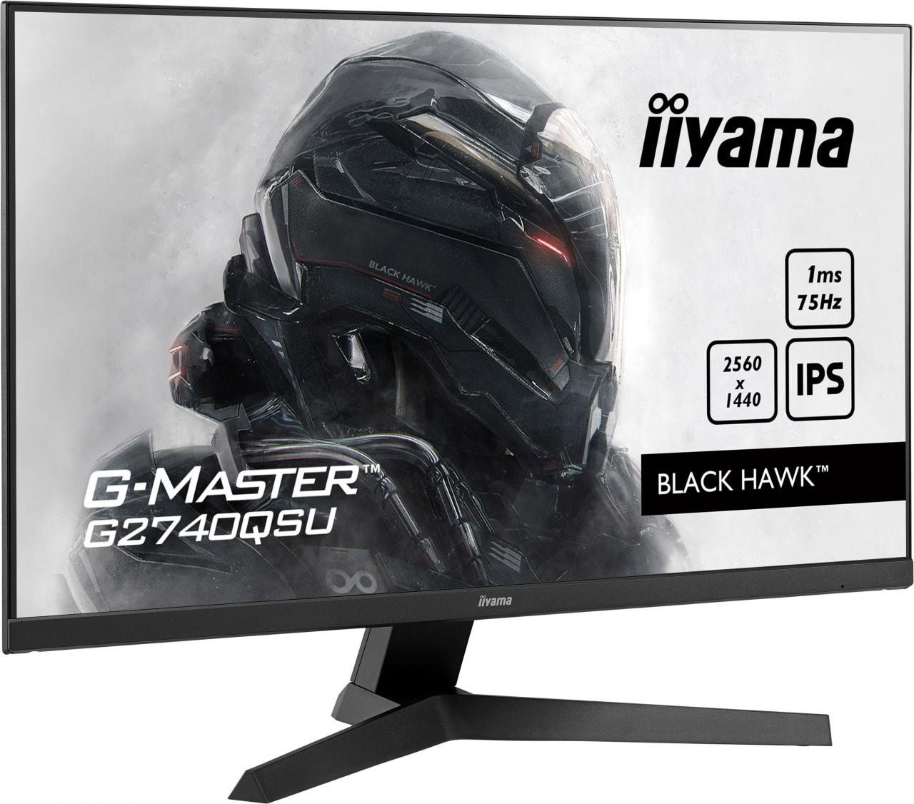 Gaming Monitor iiyama G-Master G2740QSU-B1 Black Hawk