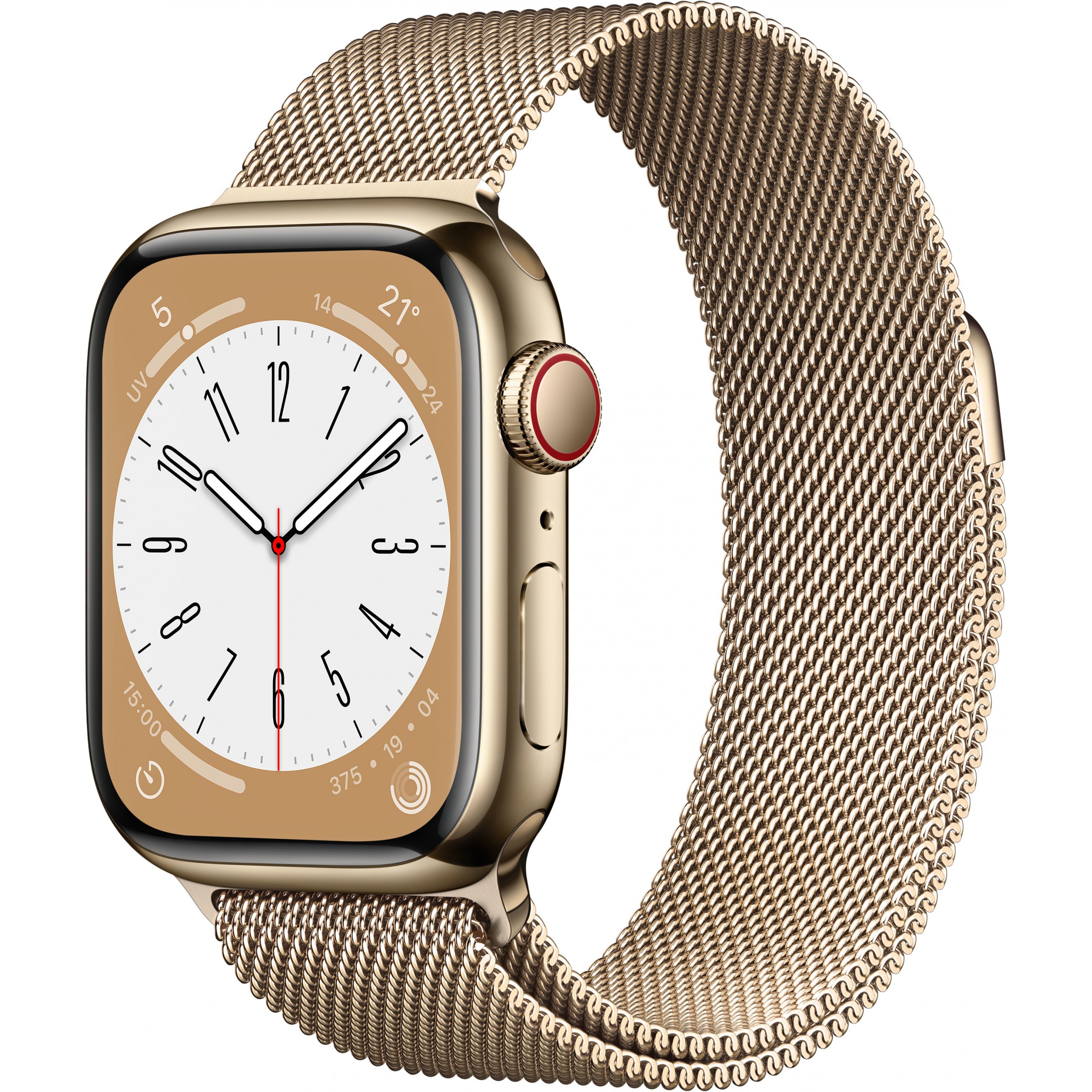 Apple Watch Series 8 OLED 41 mm 4G Gold GPS