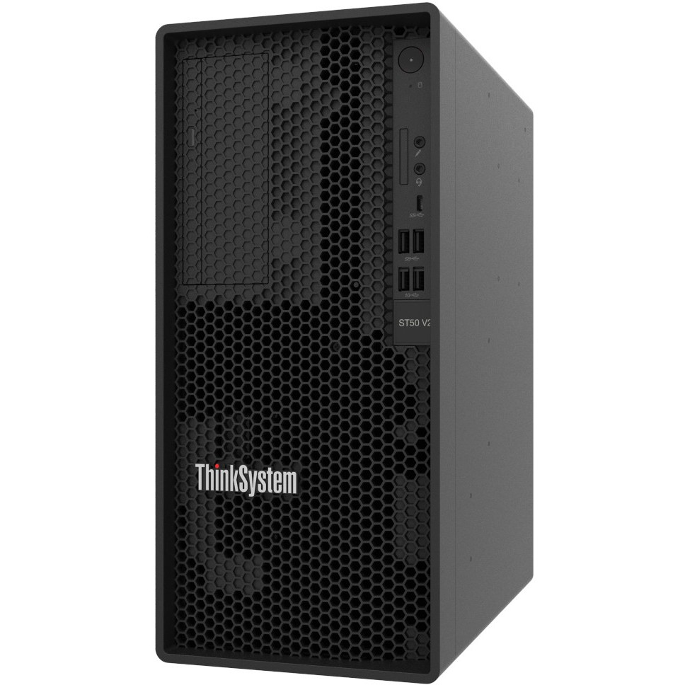 Lenovo ThinkSystem ST50 V2 Server 2000 GB Tower Intel Xeon E 3,1 GHz 8 GB DDR4-SDRAM 500 W