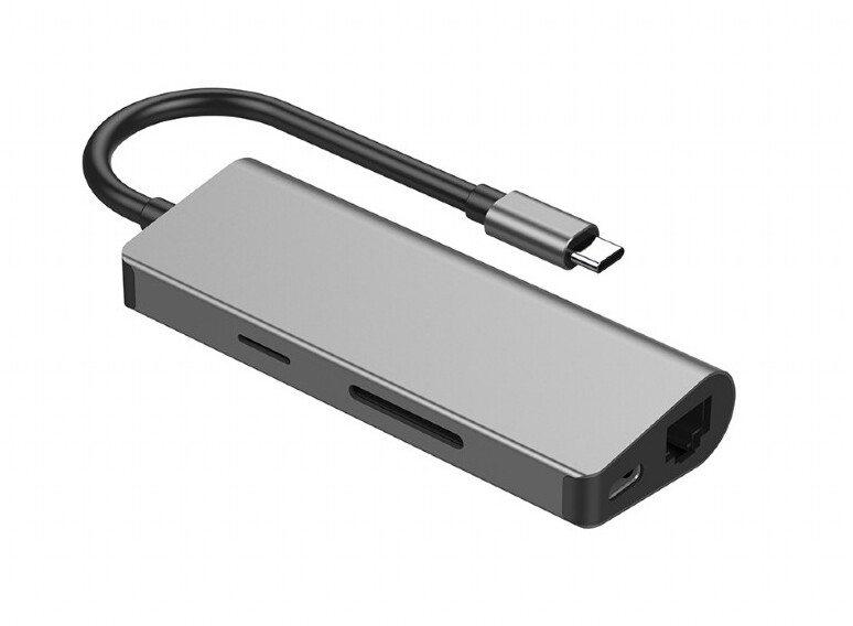 Dockingstation Gembird USB Typ-C 3-in-1 Multiport Adapter
