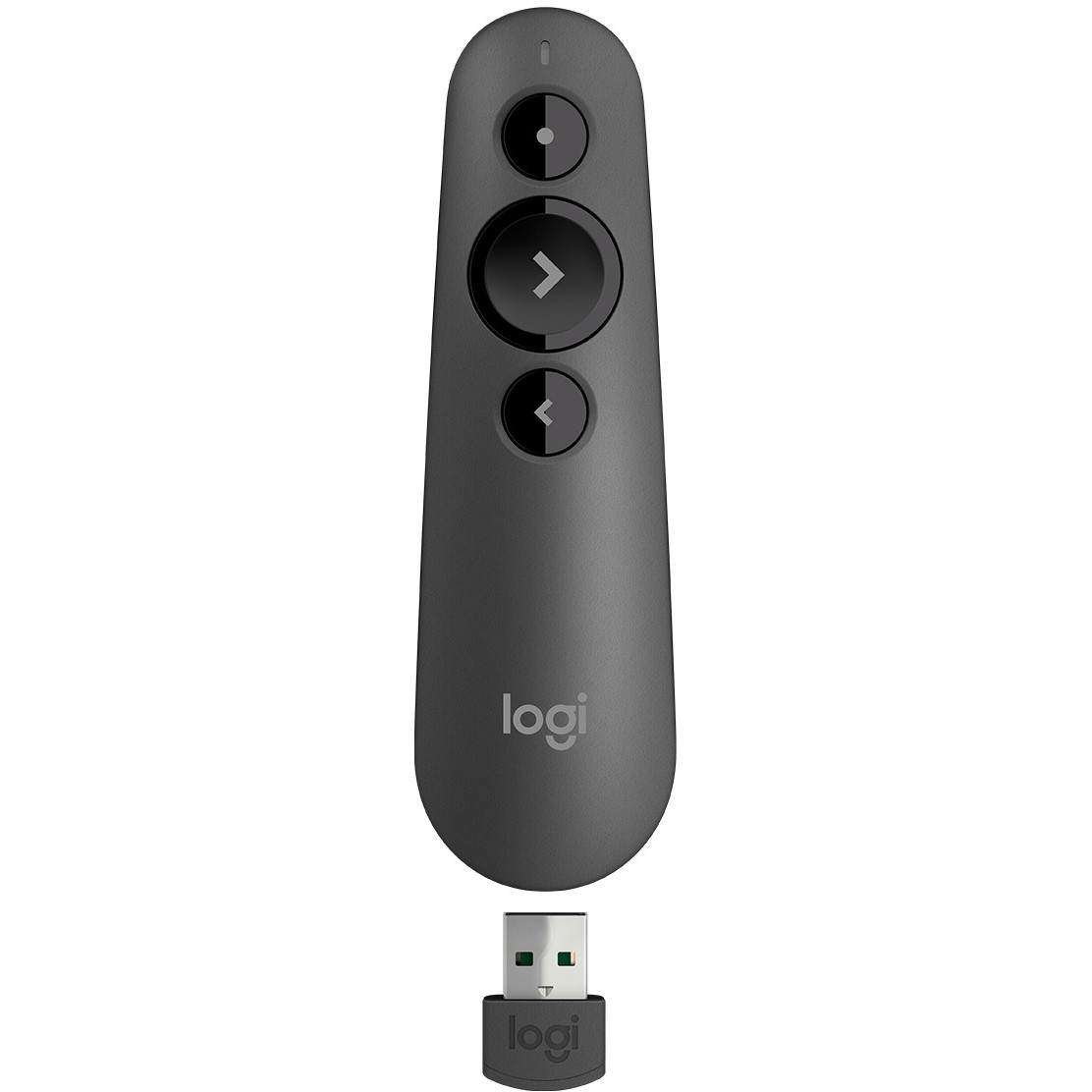Logitech R500 Laser Presentation Remote Funk-Presenter Bluetooth/RF Graphit