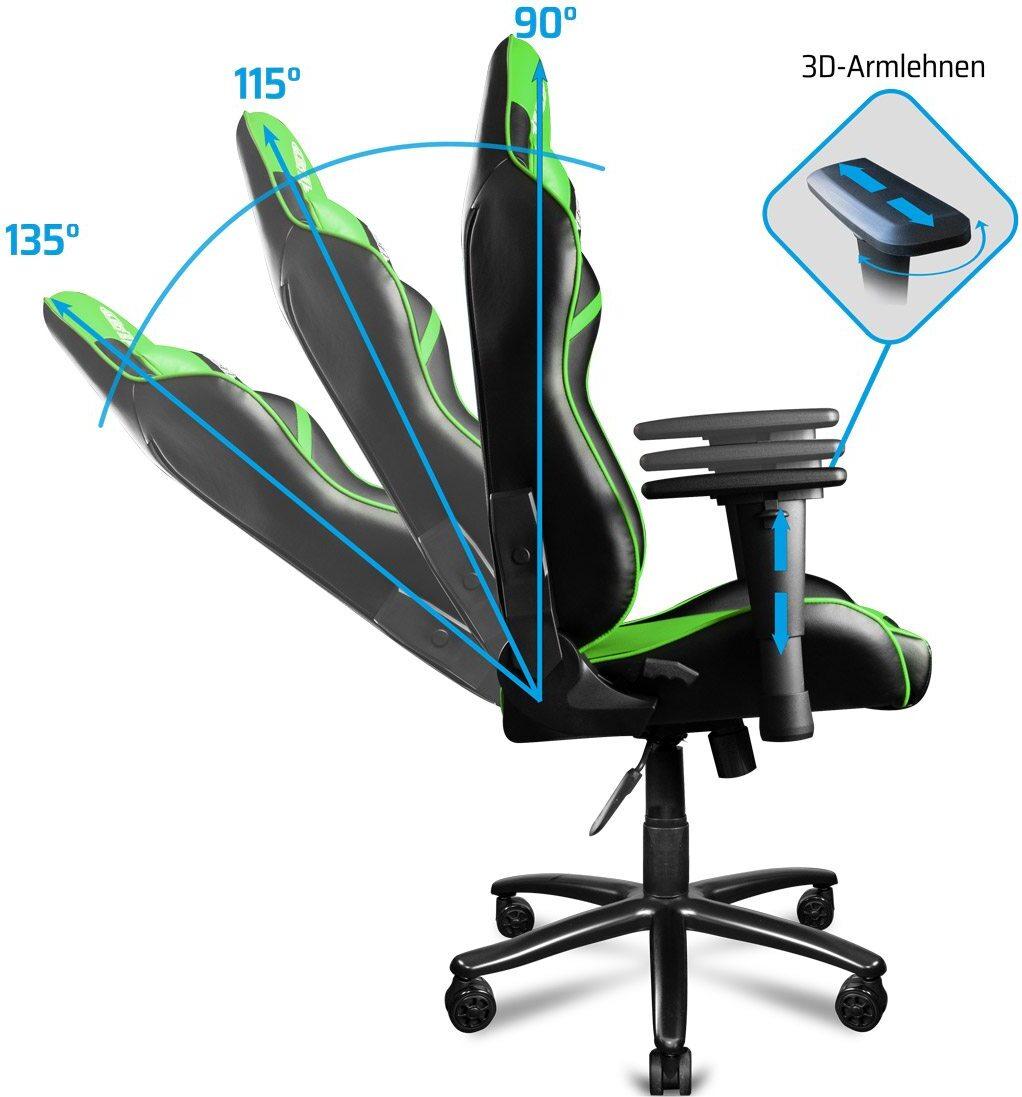 Gaming Stuhl ONE GAMING Chair Pro Green