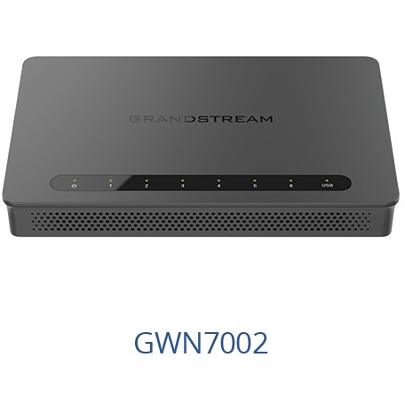 Grandstream GWN7002 Multi-WAN-Gigabit-VPN-Router mit integrierten Firewalls