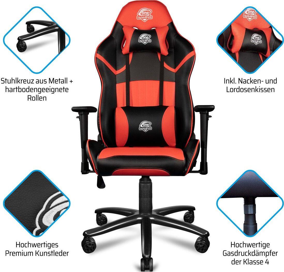 Gaming Stuhl ONE GAMING Chair Pro Red
