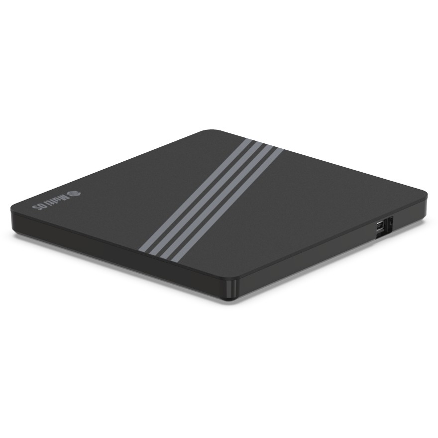 Externer DVD-Brenner HLDS GPM1NB10 Ultra Slim USB black