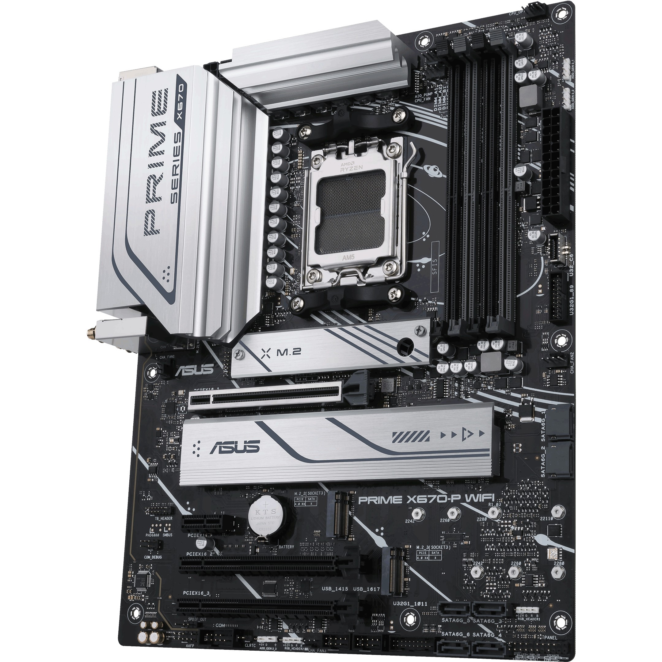 ASUS PRIME X670-P WIFI AMD X670 Buchse AM5 ATX