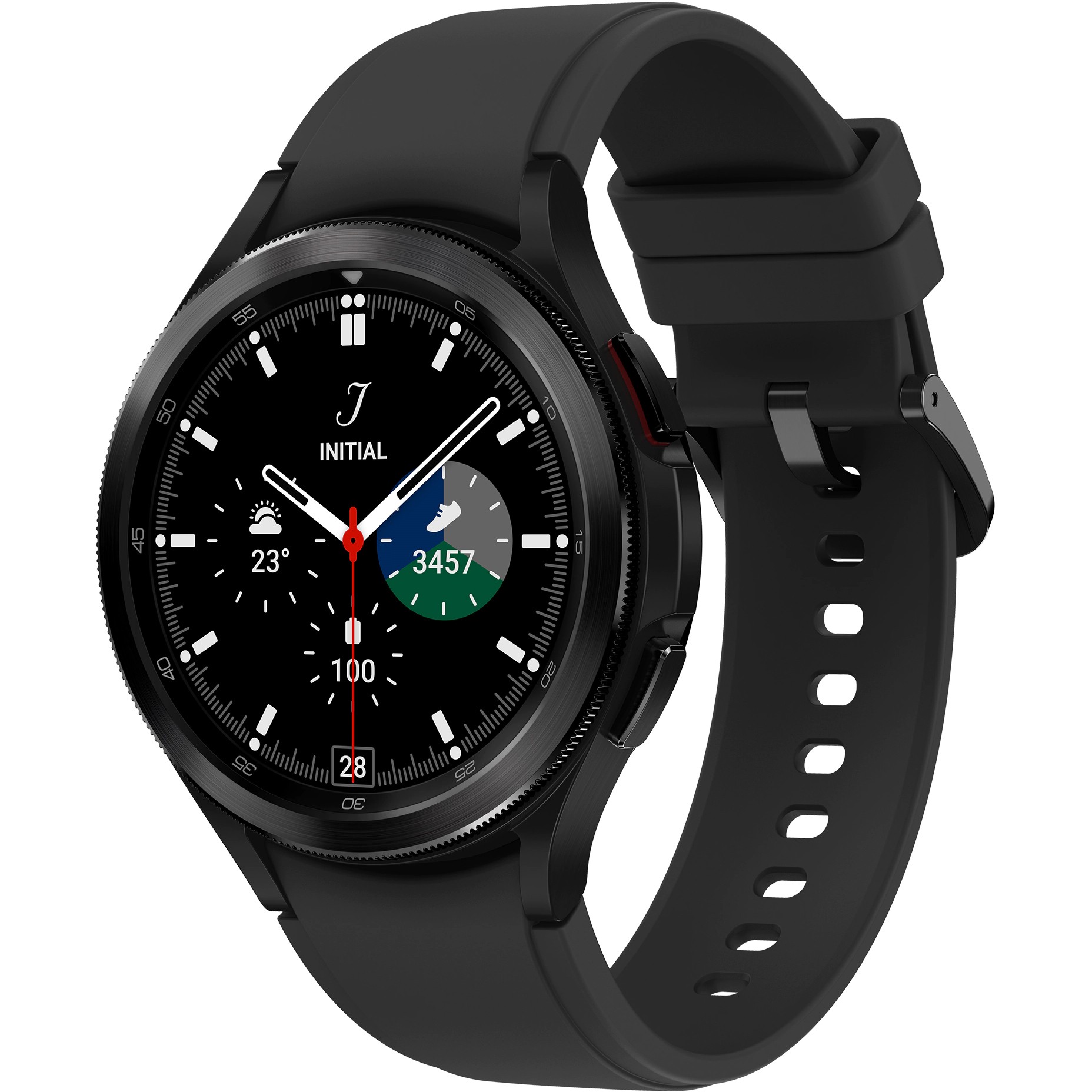 Samsung Galaxy Watch4 Classic 3,56 cm (1.4 Zoll) Super AMOLED 46 mm Schwarz GPS