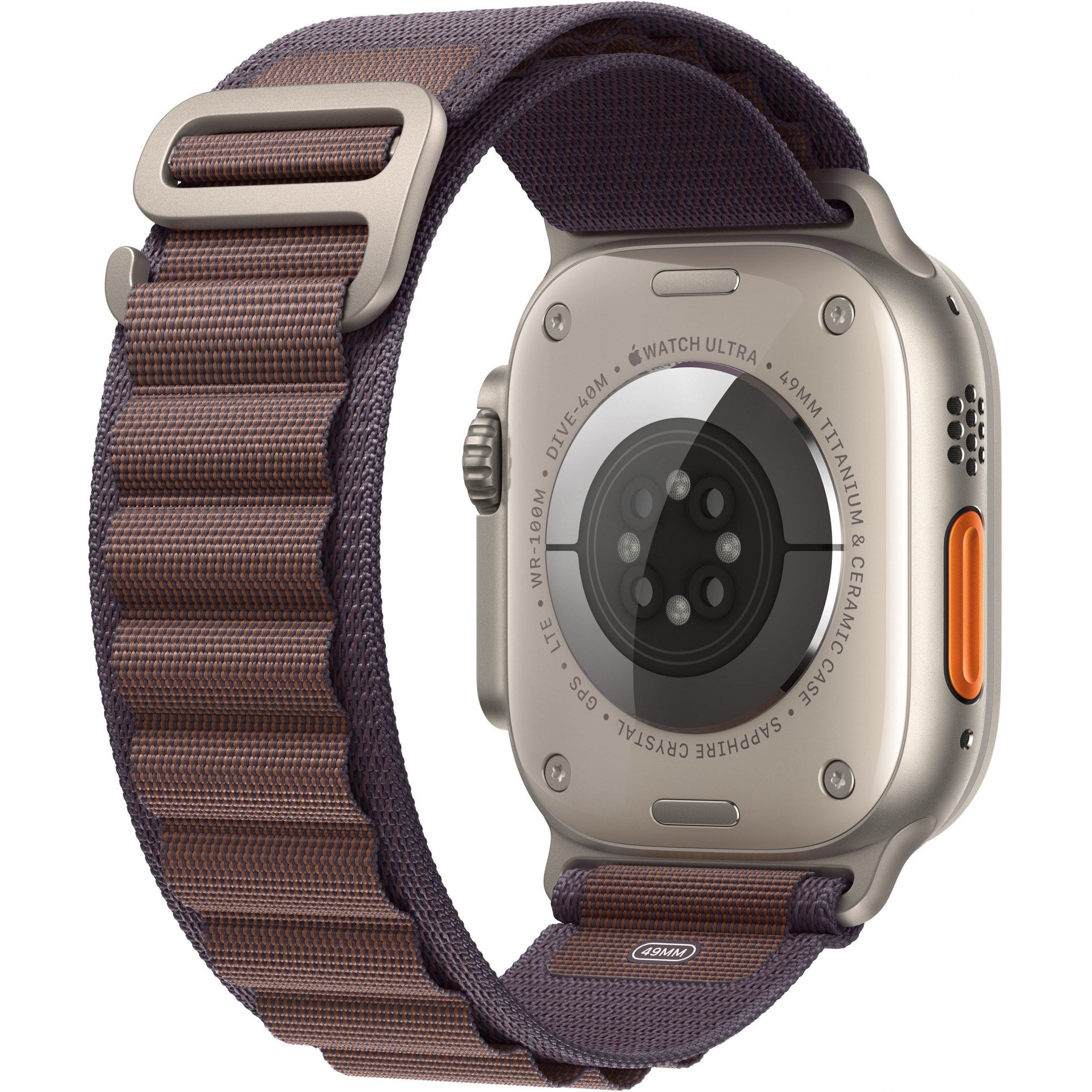 Apple Watch Ultra 2 Titanium Cellular 49mm (Alpine Loop indigo) Small NEW