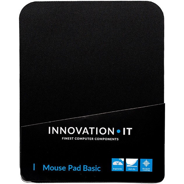 Mauspad Basic Innovation IT 25x20 Black