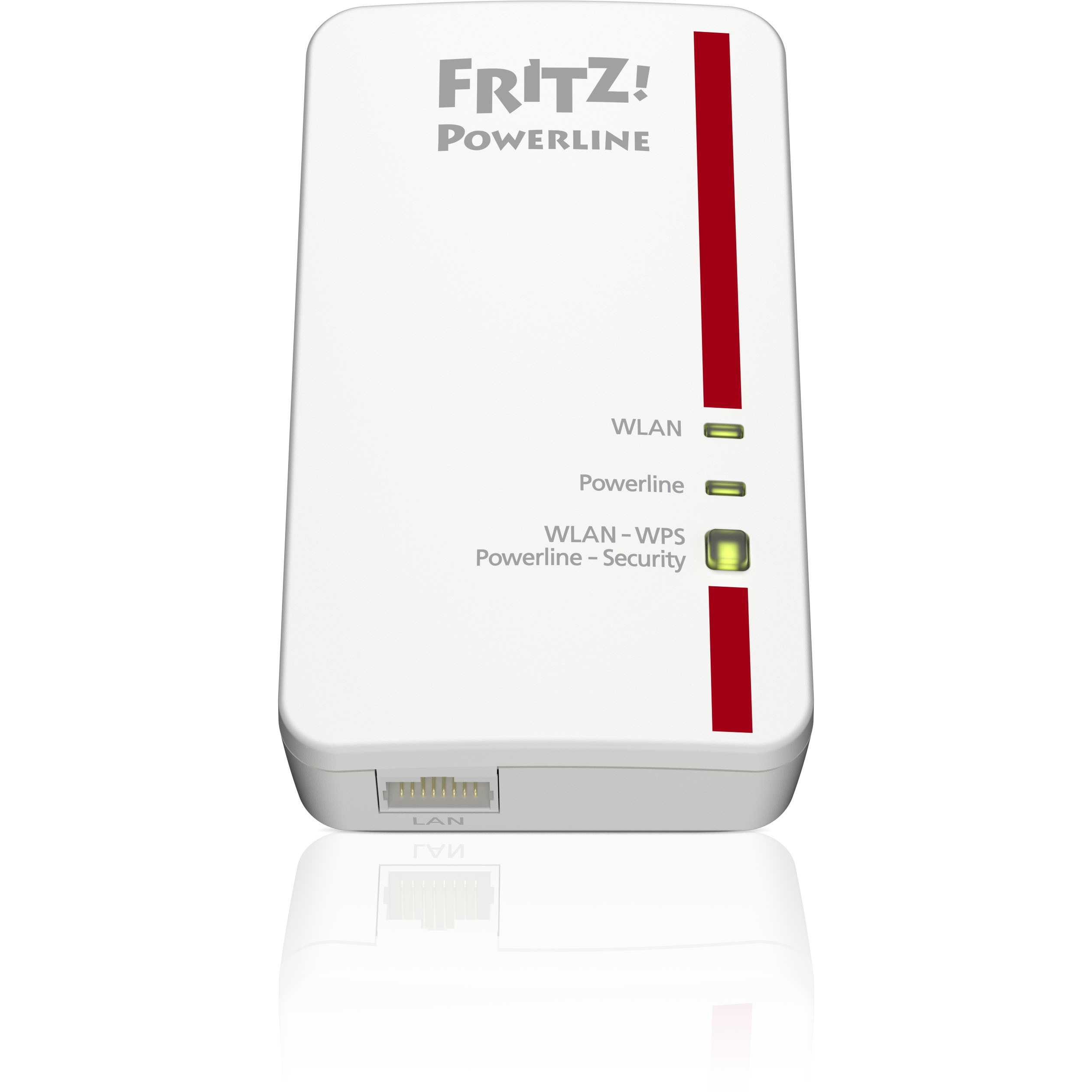 FRITZ!Powerline 1240E WLAN 1200 Mbit/s Eingebauter Ethernet-Anschluss Weiß 1 Stück(e)