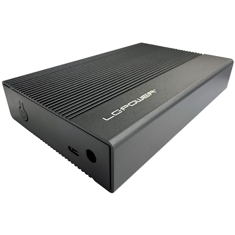 LC-Power LC-35U3-C Speicherlaufwerksgehäuse HDD / SSD-Gehäuse Schwarz 3.5 Zoll