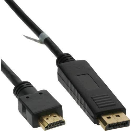 Adapterkabel 2m InLine HDMI Stecker > DisplayPort