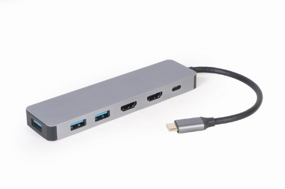 Dockingstation Gembird USB Typ-C 3-in-1 multi-port adapter (Hub + HDMI + PD)