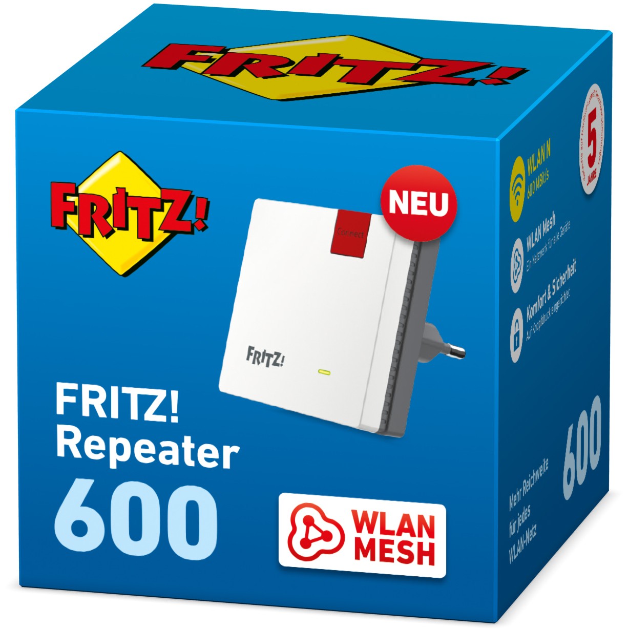 FRITZ!Repeater 600 600 Mbit/s Weiß