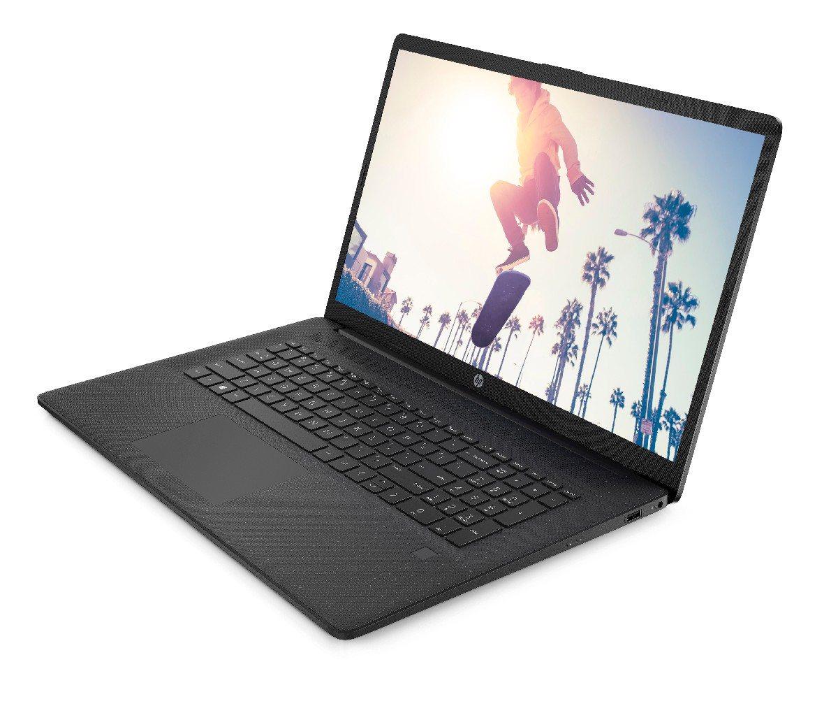 HP Jet Black 17-cp0451ng 02 - Multimedia Laptop