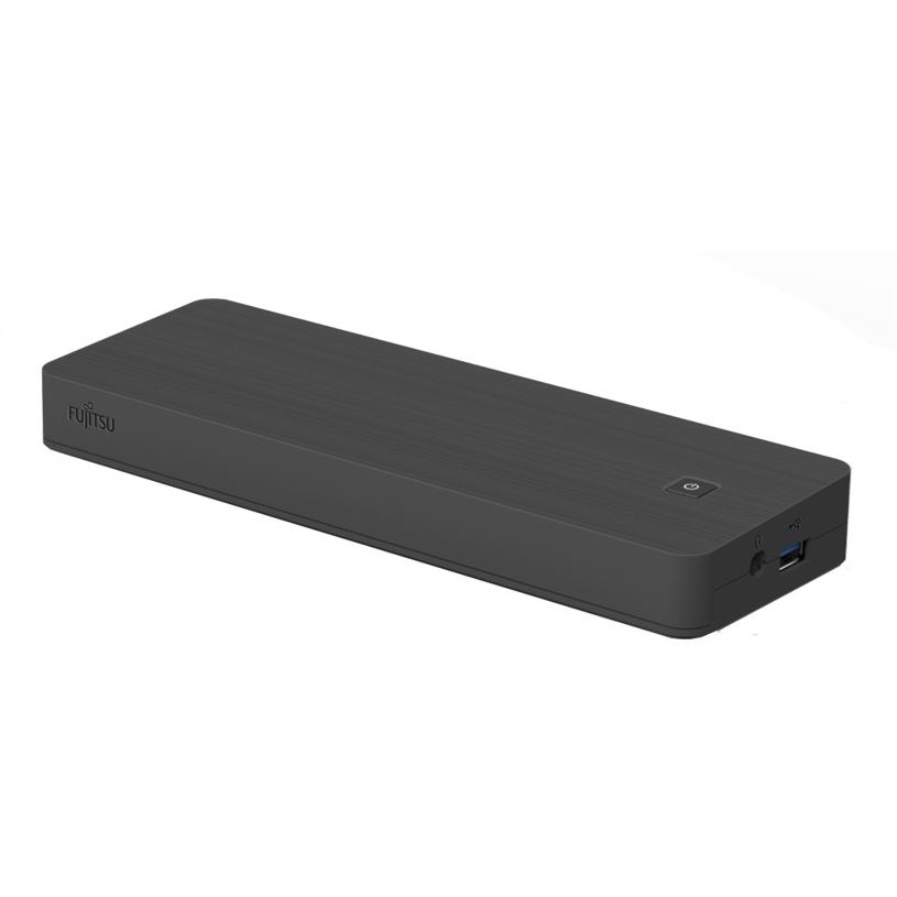 Fujitsu L100 USB Type-C Port Replicator 2 Kabelgebunden USB 3.2 Gen 1 (3.1 Gen 1) Type-C Schwarz