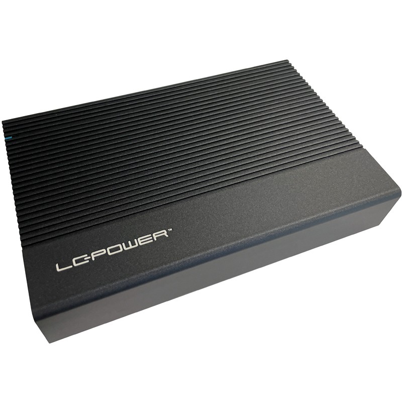 LC-Power LC-35U3-C Speicherlaufwerksgehäuse HDD / SSD-Gehäuse Schwarz 3.5 Zoll