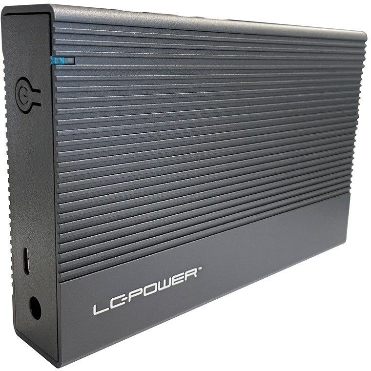 LC-Power LC-25U3-C Speicherlaufwerksgehäuse HDD / SSD-Gehäuse Schwarz 2.5 Zoll