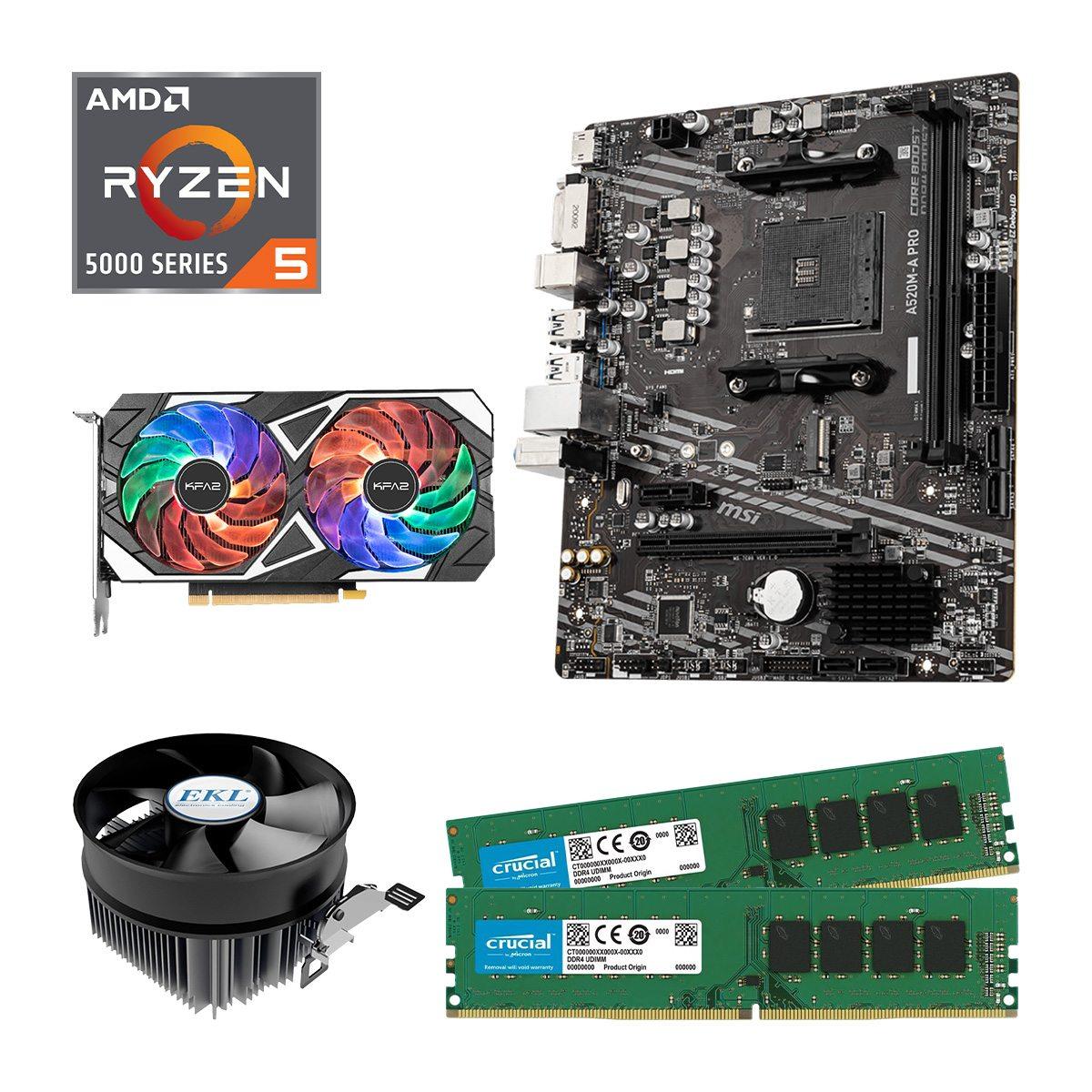 PC Aufrüstkit Advanced AN01 - Ryzen 5 5600 - RTX 3050 - 16 GB RAM