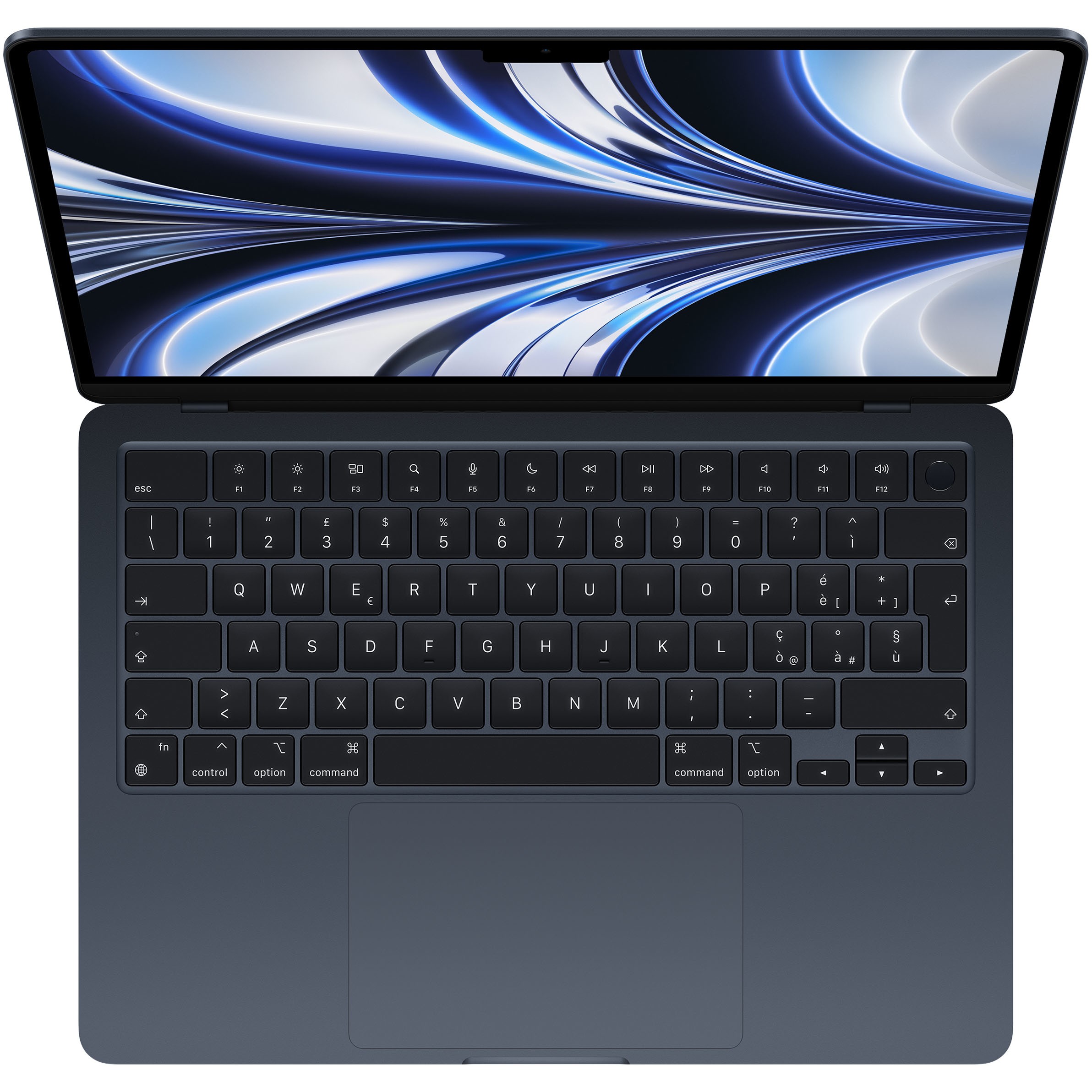 Apple MacBook Air Notebook 34,5 cm (13.6 Zoll) Apple M 8 GB 512 GB SSD Wi-Fi 6 (802.11ax) macOS Monterey Navy