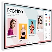 Samsung WM65R Digital Beschilderung Flachbildschirm 165,1 cm (65 Zoll) LED 4K Ultra HD Weiß Touchscreen