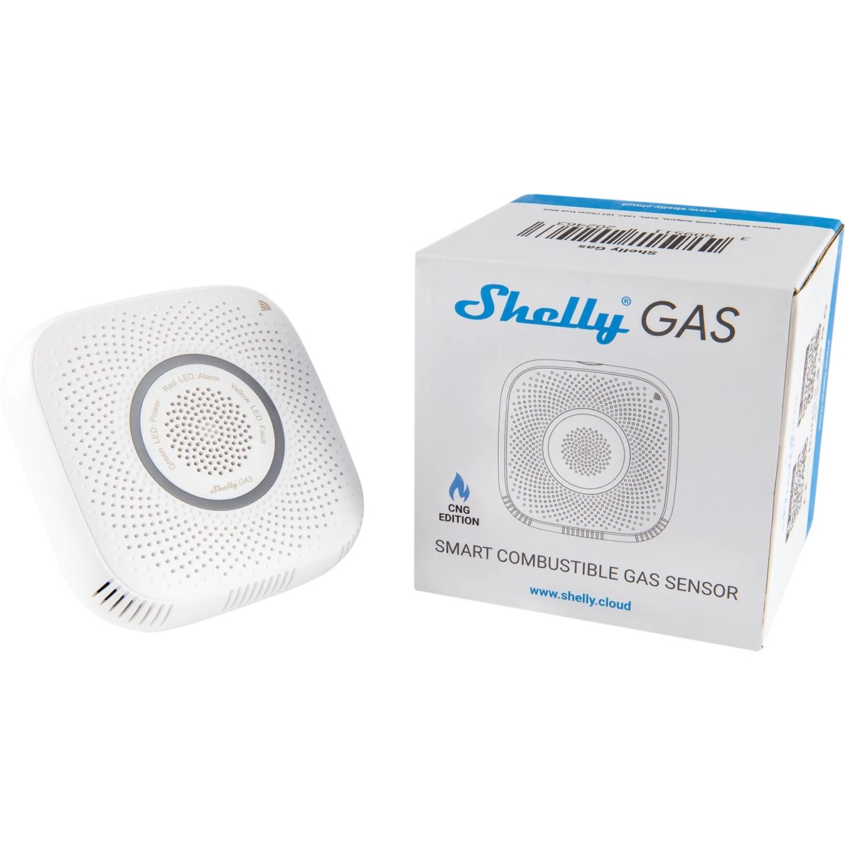 Home Shelly Sensor "Gas LPG" WLAN Gassensor Steckdose Flüssiggas