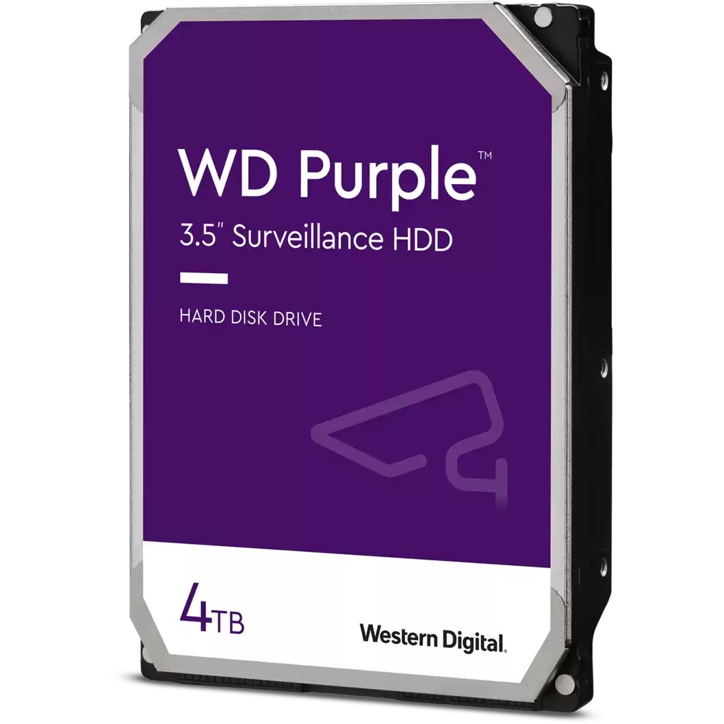 Western Digital Purple WD43PURZ Interne Festplatte 3.5 Zoll 4000 GB Serial ATA III