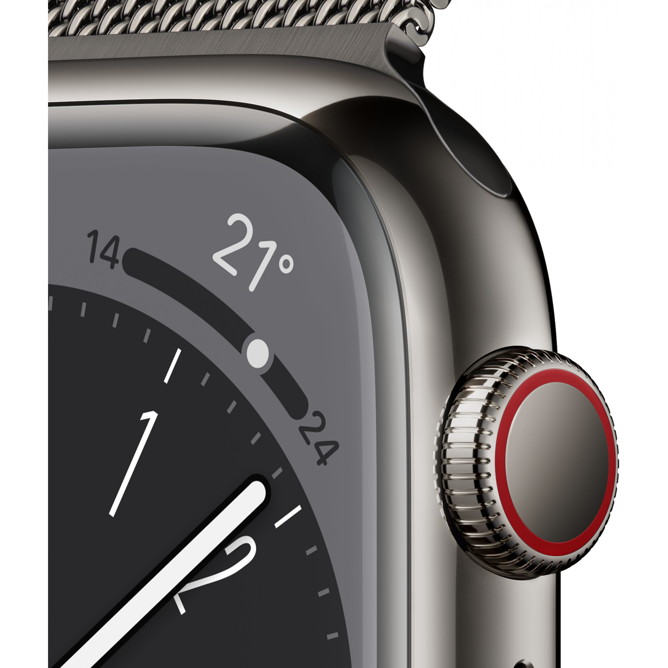 Apple Watch Series 8 OLED 45 mm 4G Graphit GPS