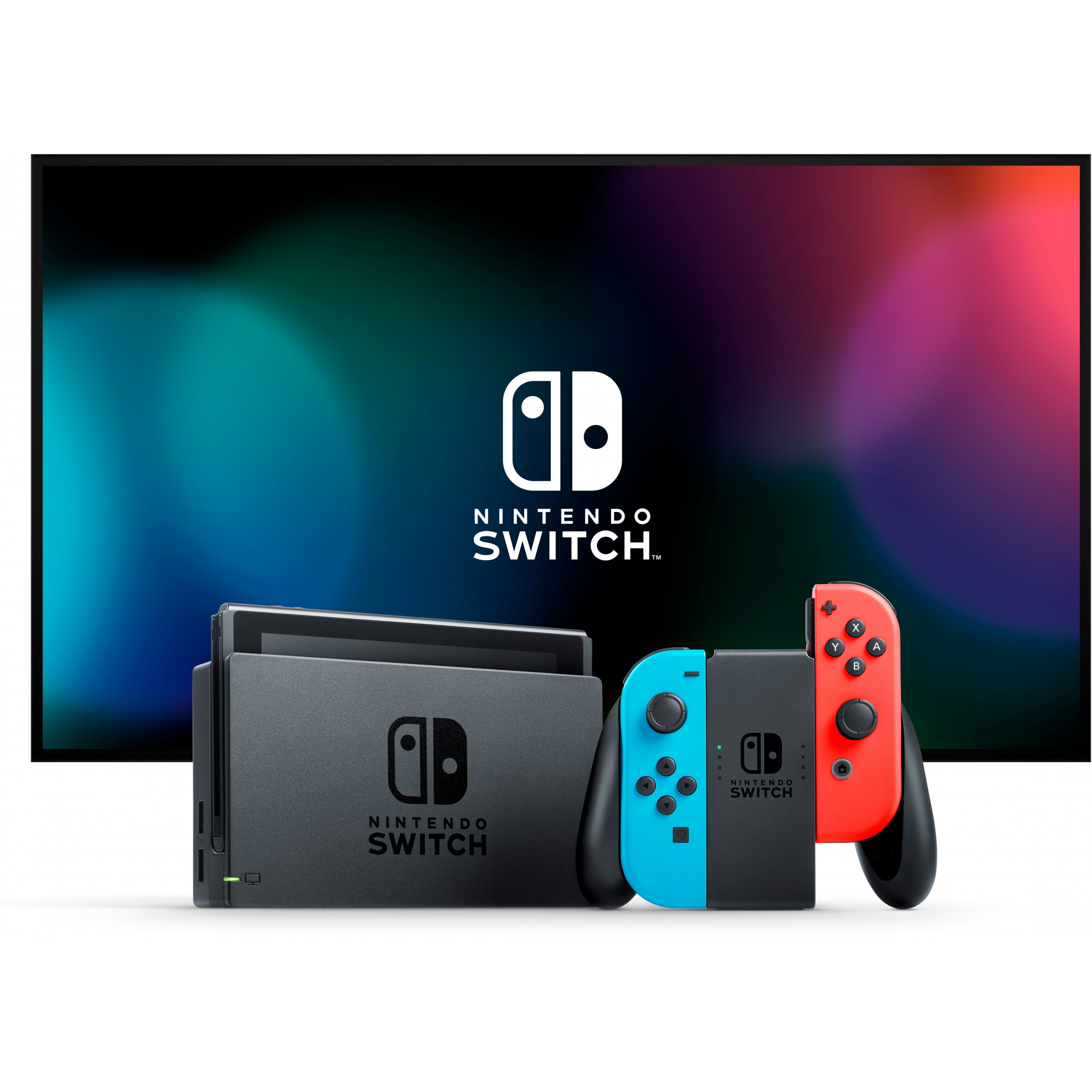 Nintendo Switch v2 (2022) - red/blue