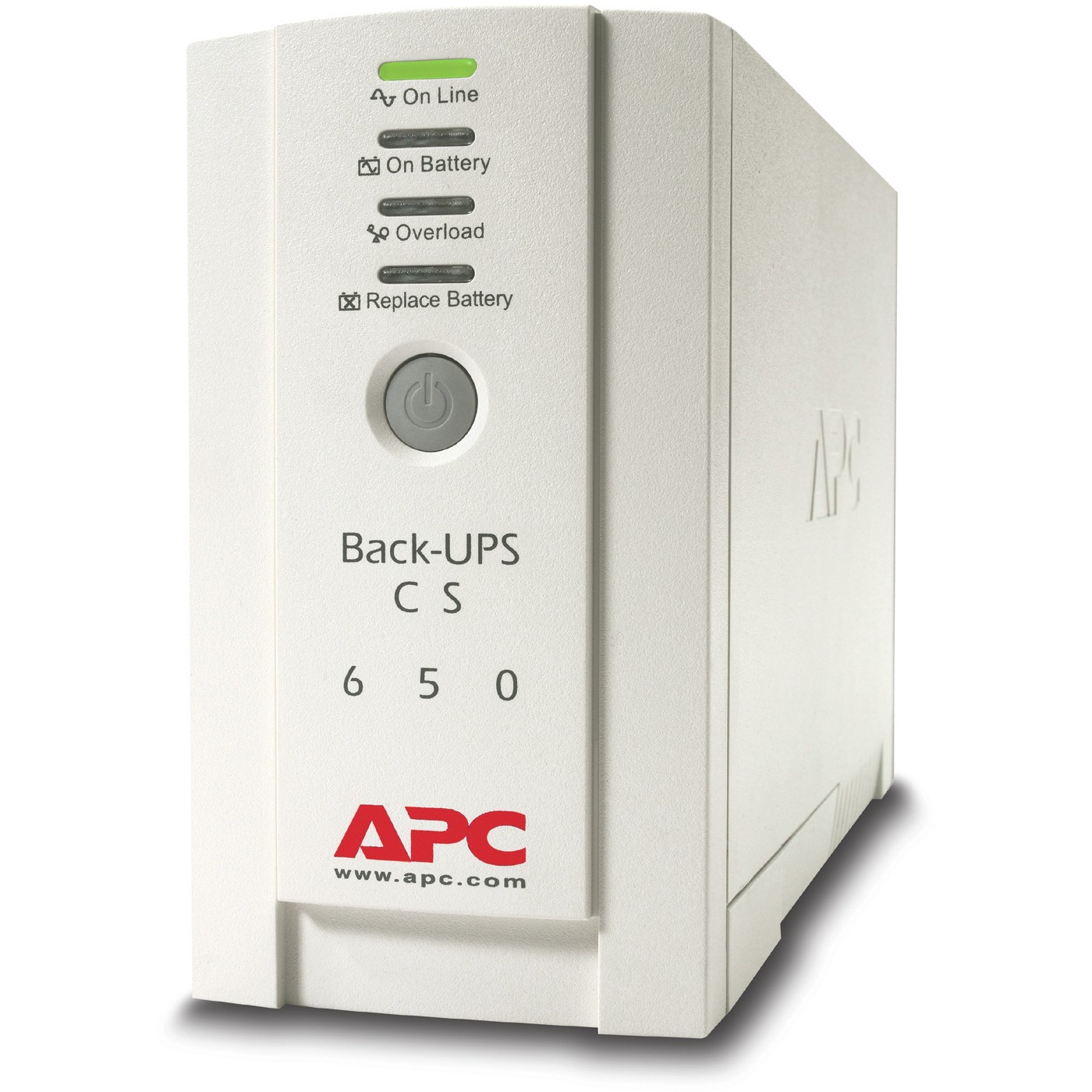 APC Back-UPS Standby (Offline) 0,65 kVA 400 W 4 AC-Ausgänge