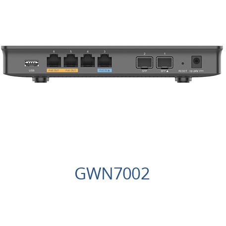 Grandstream GWN7002 Multi-WAN-Gigabit-VPN-Router mit integrierten Firewalls