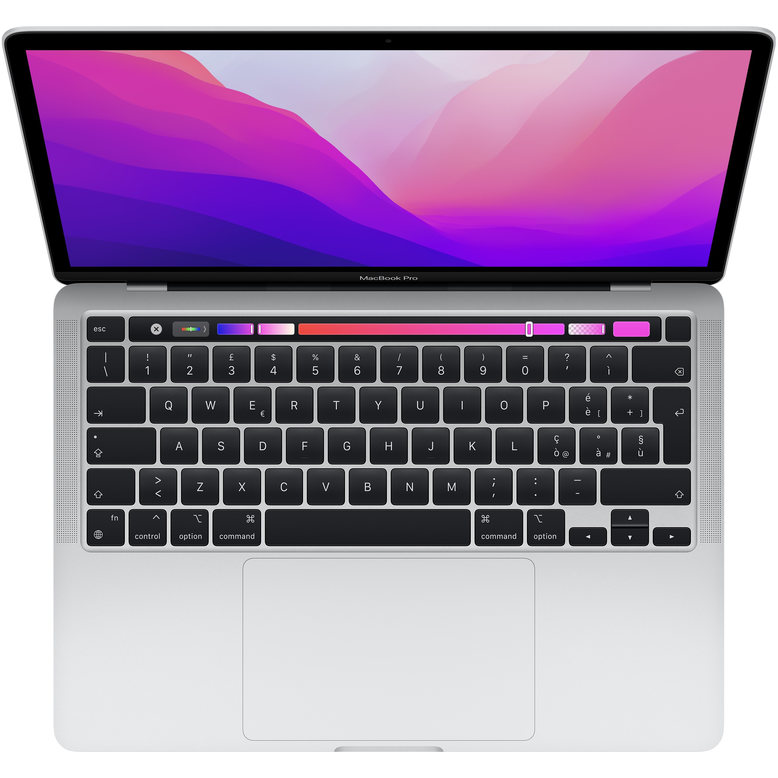 Apple MacBook Pro M2 Notebook 33,8 cm (13.3 Zoll) Apple M 8 GB 512 GB SSD Wi-Fi 6 (802.11ax) macOS Monterey Silber