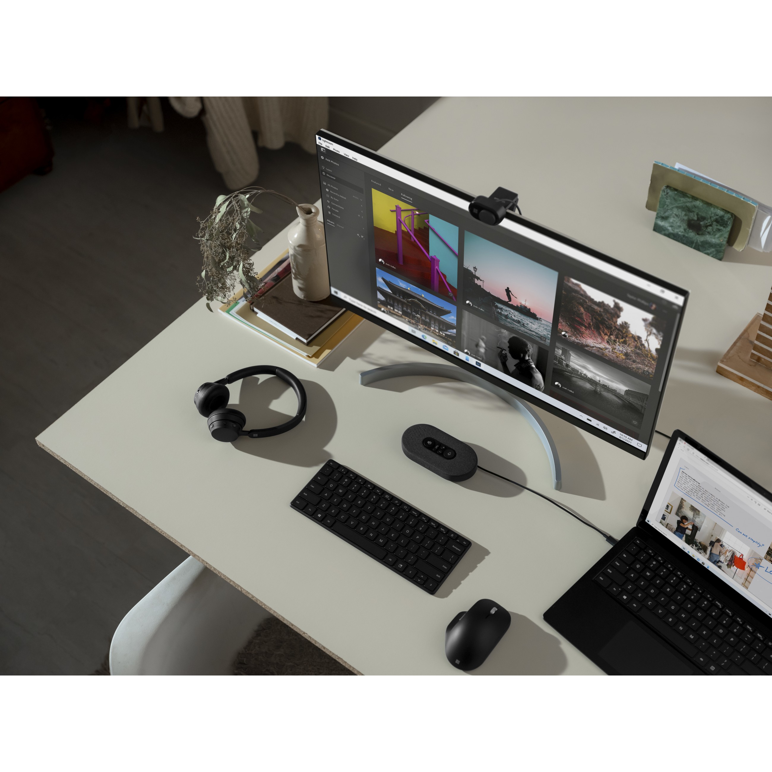 Microsoft Modern for Business Webcam 1920 x 1080 Pixel USB Schwarz