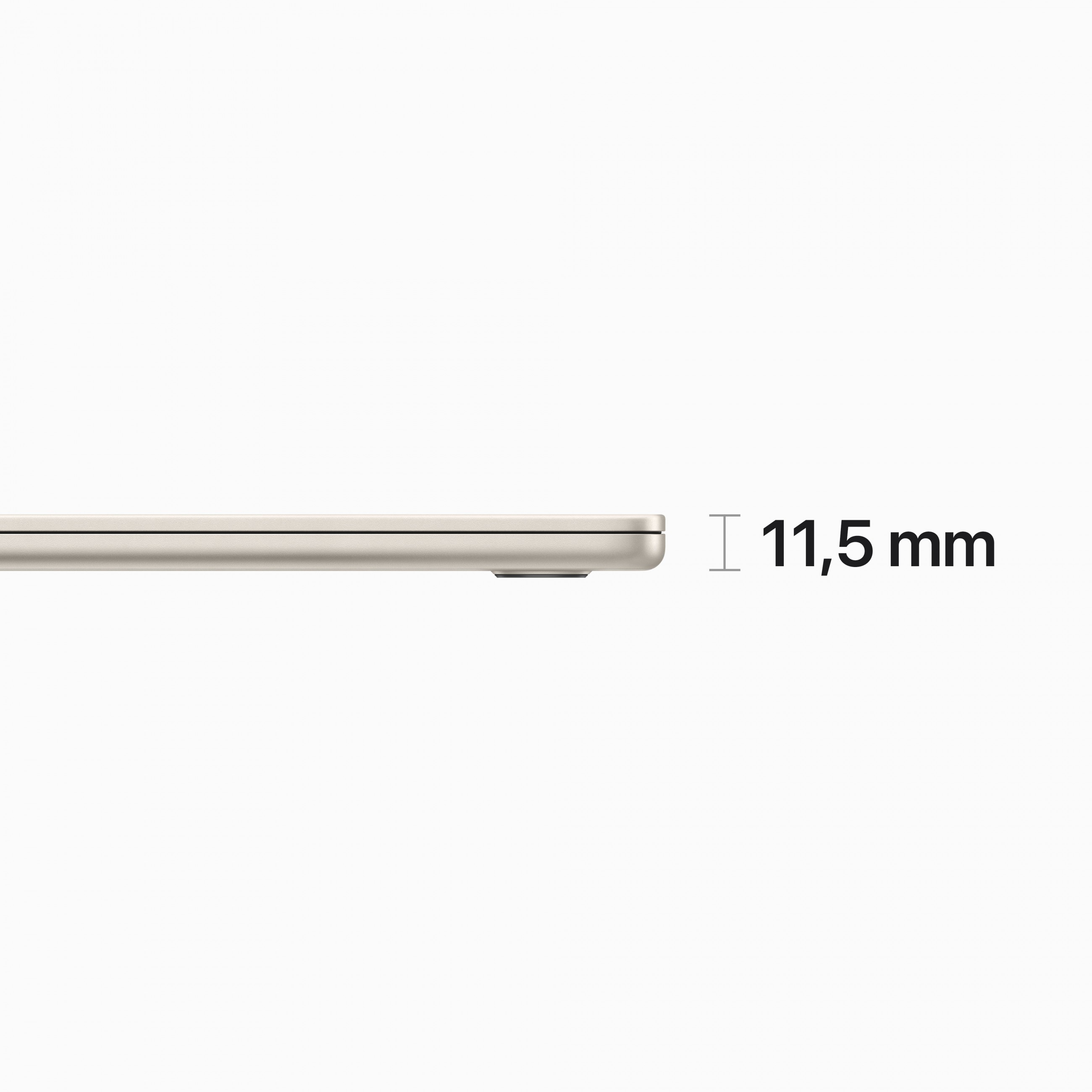 Apple Macbook Air 15" - M2 8-Core - 10-Core GPU - 8 GB - 512 GB SSD - Polarstern *NEW*