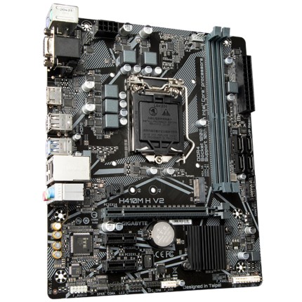 Gigabyte H410M H V2 Motherboard Intel H410 LGA 1200 micro ATX