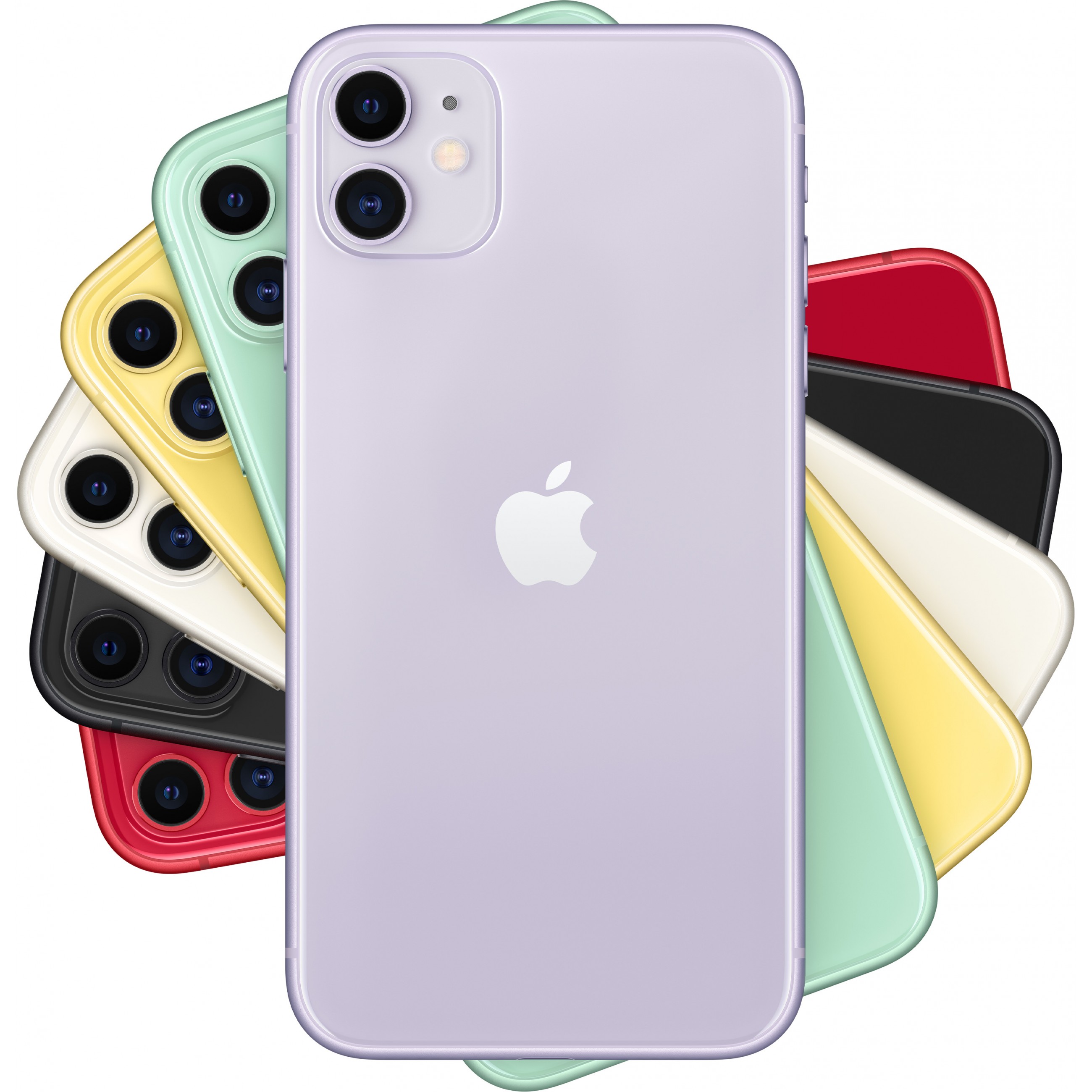 Apple iPhone 11 15,5 cm (6.1 Zoll) Dual-SIM iOS 14 4G 128 GB Violett