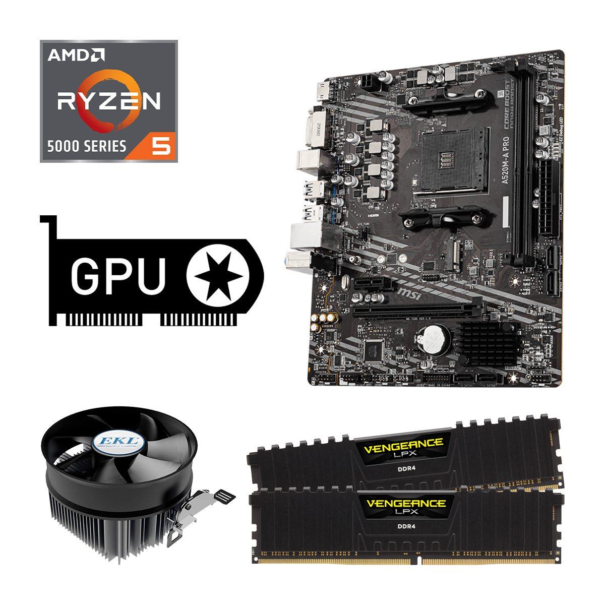 PC Aufrüstkit Ultra AN02 - Ryzen 5 5500 - GTX 1650 - 16 GB RAM