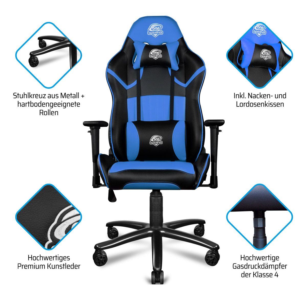 Gaming Stuhl ONE GAMING Chair Pro Blue