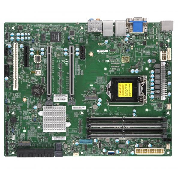 Supermicro X11SCA-F Intel C246 LGA 1151 (Socket H4) ATX